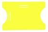 Kortholder, åben - gul (H/V) - CK DUO